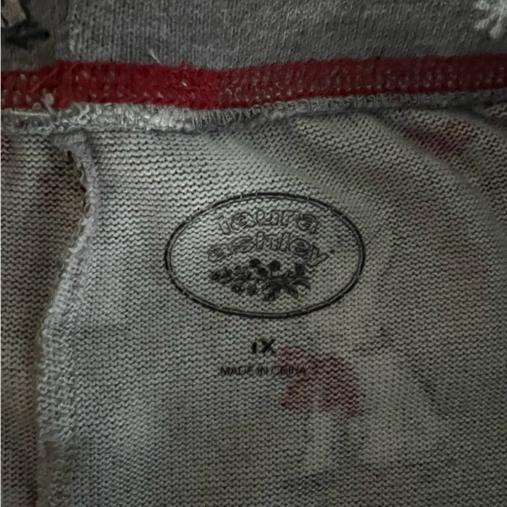 Laura Ashley Holiday White Dog Pajama Pants - Super Soft - Picture 7 of 7